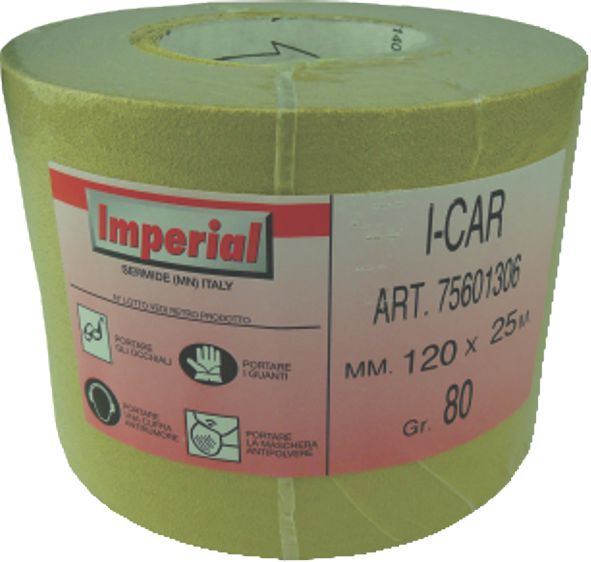 PFERD PAINTERS ROLL ALUMINIUM OXIDE 120MM X 25M R-ICR 40 GRIT